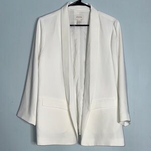 Chico's Elegant Cream Blazer